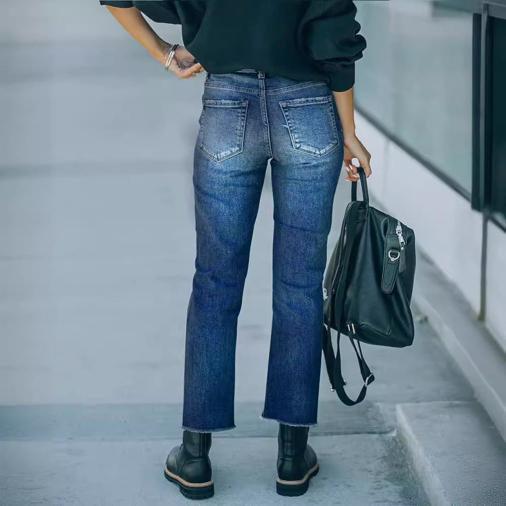 Autumn And Winter Rebound Slimming High Waist Drain Pants