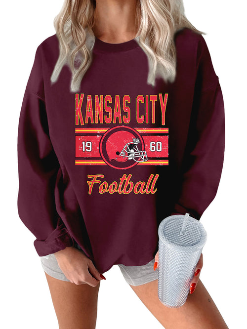 Autumn And Winter Women's Sweater Fashion Round Neck Long Sleeve Top